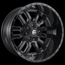20X9 Fuel D596 SLEDGE MT-BLK-GBL 5X139.7/5X150 ET1 wheel/rim-2