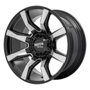 20X10 Moto Metal MO804 SPIDER G-BLK MACH 6X135/6X139.7 ET-18 wheel/rim-3