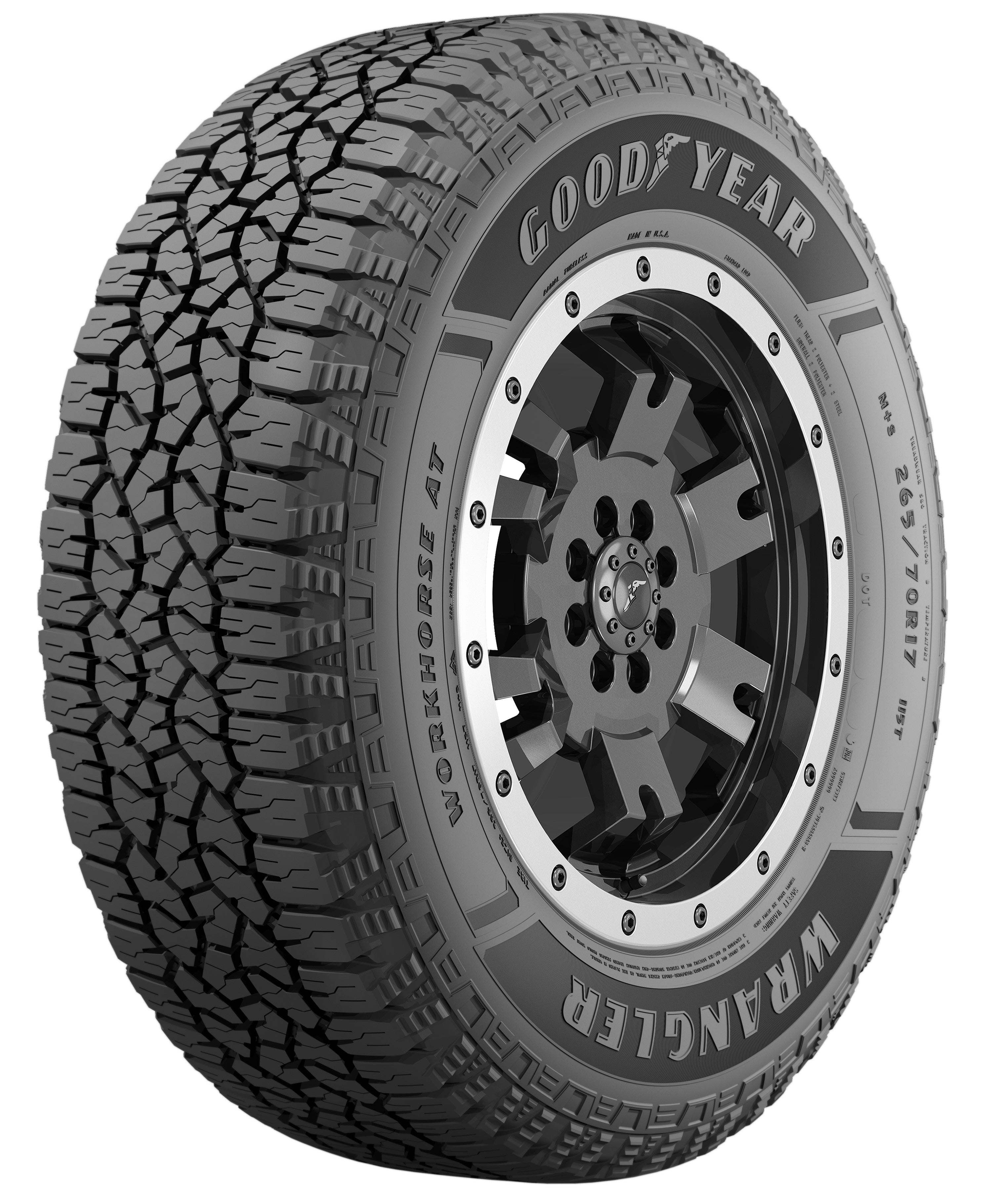 Goodyear Wrangler Workhorse AT Tire(s) LT245/75R17 121S BSW 2457517