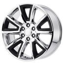 22X9 OE Performance PR168 CHR W/ MB ACC 6X139.7 ET24 wheel/rim-2