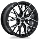 17x7.5 RTX Valkyrie Gloss Black Machined 5x114.3 ET40 wheel/rim-4