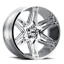 24x12 Vision 363 Razor Chrome Wheel 8x165.1 ET-51 CB125.2-2
