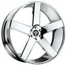 22X9.5 Dub Baller Chrome 6x139.7 S115229584+19-4