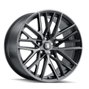 20X10.5 Touren TR91 Matte-Black-Brushed Wheel/Rim 5x112 ET40 3291-2145TM40-3