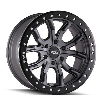 17X9 Dirty Life DT-1 Gunmetal-Matte Wheel/Rim 5x127 ET-12 9303-7973MGT12