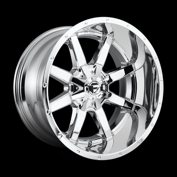 17X6.5 Fuel D536 Maverick Chrome Plated 8X165.1 ET116 wheel/rim