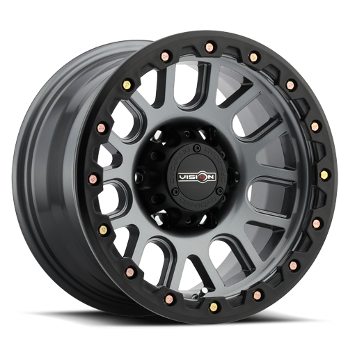 18x9 Vision 111 Nemesis Gunmetal Wheel 5x150 ET18 CB110.2