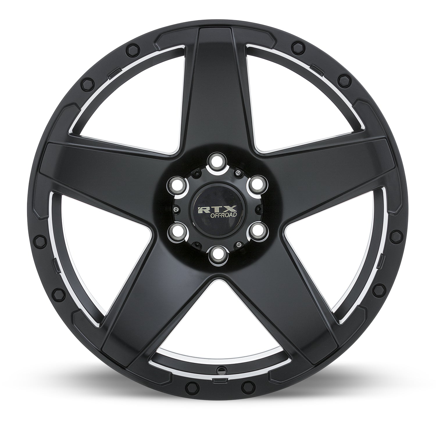 17x8 RTX Outlaw Satin Black 6x139.7 ET5 wheel/rim - 0