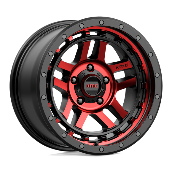 18X8.5 KMC KM540 RECON G-BLK MCH RTCC 6X139.7 ET0 wheel/rim