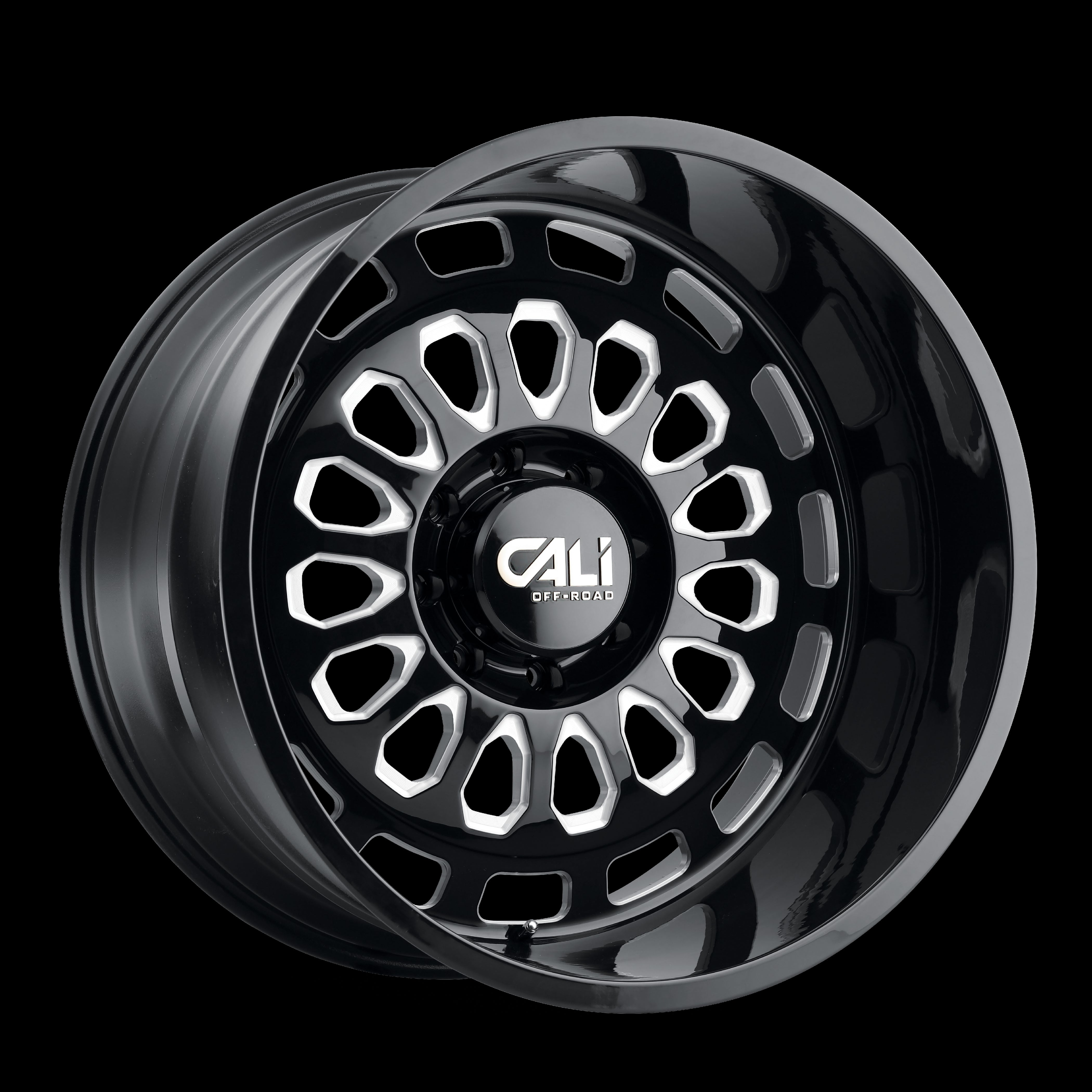 22X12 Cali Off-Road Paradox Black-Gloss Wheel/Rim 6x135 ET-51 9113-22236BM