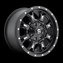 18X9 Fuel D517 Krank Matte Black Milled 8X165.1 ET1 wheel/rim-2