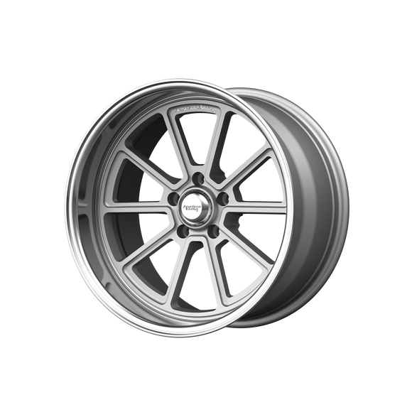 18X10 American Racing VN510 DRAFT VINTAGE SLV DIA LP 5X114.3 ET12 wheel/rim