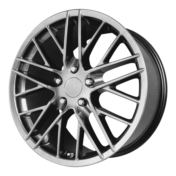 18X9.5 OE Performance PR121 Hyper Silver Dark 5X120.65 ET56 wheel/rim