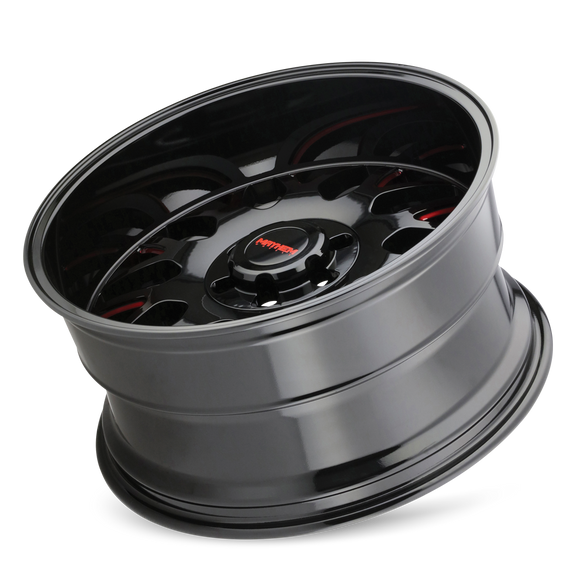 20X9 Mayhem Tripwire Black-Red Wheel/Rim 8x170 ET0 8110-2970BTR