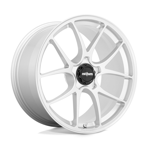 20X10.5 Rotiform R900 LTN Gloss Silver 5X112 ET35 wheel/rim