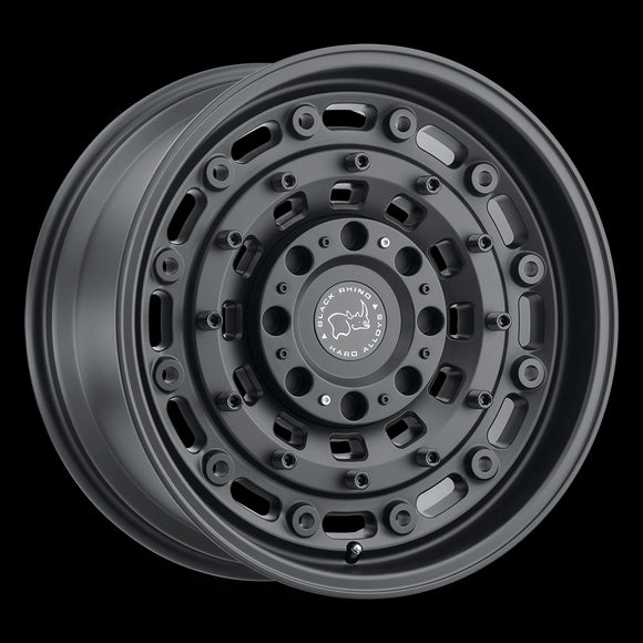 17X8 Black Rhino Arsenal TXT-M-BLK 6X130 ET38 wheel/rim
