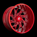 20X8.25 Fuel D742 Runner Candy Red Milled 8X165.1 ET105 wheel/rim-2