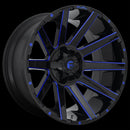 20X10 Fuel D644 Contra Gloss Black-BTTC 5X139.7/5X150 ET-18 wheel/rim-3