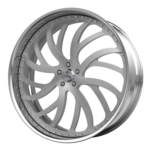 24X10 Asanti AF862 Brushed 5X120.65 ET-20 wheel/rim