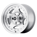 15x10 American Racing AR23 Machined Wheel/Rim 5x127 15-10 5-127 ET-44-3