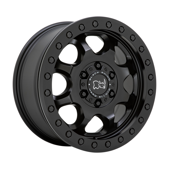 17X8 Black Rhino VENTURE Beadlock Matte Black 6X130 ET38 wheel/rim