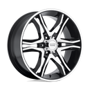 17x8 American Racing Mainline Black Wheel/Rim 6x139.7 17-8 6-139.7 ET0-1