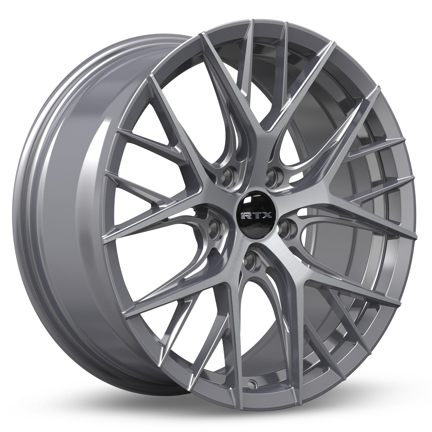 17x7.5 RTX Valkyrie Lite Gunmetal Machined 5x114.3 ET40 wheel/rim