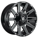 20X9 Fuel D615 Contra Gloss Black Milled 8X170 ET1 wheel/rim-5