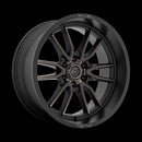 22X10 Fuel D762 Clash Matte Black Double Dark Tint 6X139.7 ET-18 wheel/rim-1