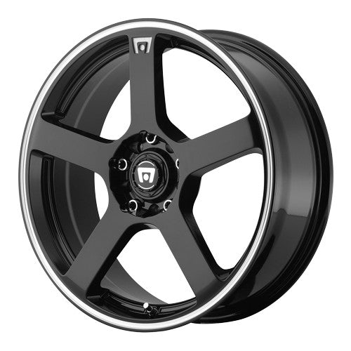 16x7 Motegi MR116 Black Wheel/Rim 5x108 5-108 5x4.25 16-7 ET40
