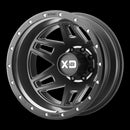 17X6.5 XD Series XD130 Machete DUALLY S-BLK 8X200 ET-155 wheel/rim-2