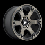 20X10 Fuel D564 BEAST Matte Black Double Dark Tint 8X170 ET-18 wheel/rim