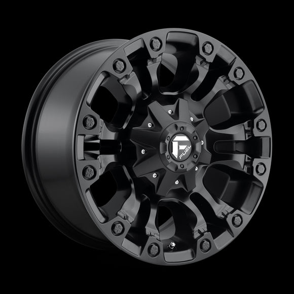 22X10 Fuel D560 VAPOR Matte Black 8X170 ET10 wheel/rim