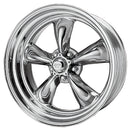 17x8 American Racing Torq Thrust II 1 Pc Polished Wheel 5x120.7 17-8 ET-11-3