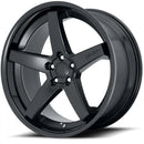 20X10.5 Asanti Black ABL31 Regal Satin Black Gloss Black Lip 5X112 ET38-2