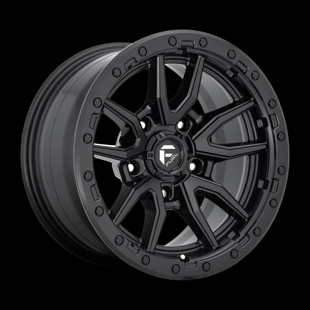 17X9 Fuel D679 Rebel Matte Black 5X127 ET-12 wheel/rim - 0