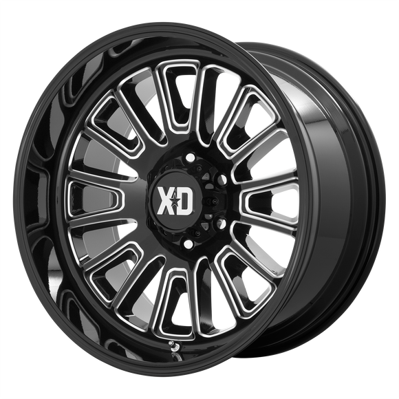 22X10 XD XD864 ROVER Gloss Black Milled 6X135 ET-18 wheel/rim