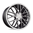 18X9.5 OE Performance PR121 Hyper Silver Dark 5X120.65 ET40 wheel/rim-1
