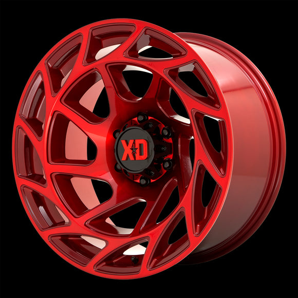17X9 XD XD860 ONSLAUGHT Candy Red 6X139.7 ET-12 wheel/rim