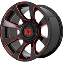 20X10 XD XD854 REACTOR G-BLK MILL RTCC 5X127/5X139.7 ET-18 wheel/rim-2