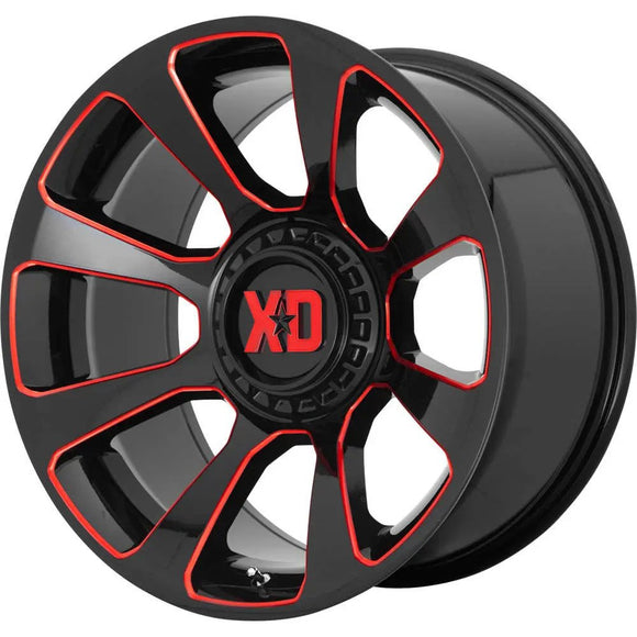 20X10 XD XD854 REACTOR G-BLK MILL RTCC 5X127/5X139.7 ET-18 wheel/rim