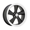 22X9 US Mag U136 TS Gloss Black With Diamond Cut Lip 5X127 ET15 wheel/rim-3