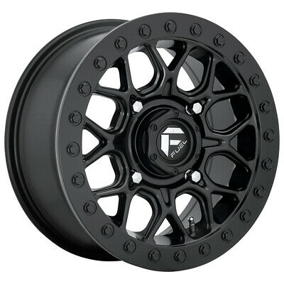 15X10 Fuel UTV D916 TECH Beadlock Matte Black 4X156 ET0 wheel/rim