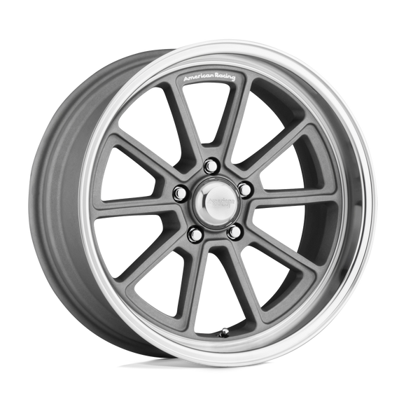 20X8.5 American Racing VN510 DRAFT VINTAGE silver 5X120.65 ET6 wheel/rim