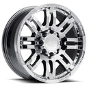 18x8.5 Vision 375 Warrior Chrome 8x165.1 8x6.5 ET18 Wheel Rim-2