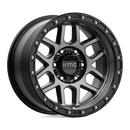 17X9 KMC KM544 MESA Satin Black With Gray Tint 6X139.7 ET-12 wheel/rim-2