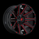 20X10 Fuel D643 Contra Gloss Black-RTTC 5X114.3/5X127 ET-18 wheel/rim-2
