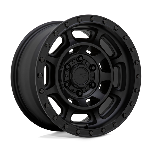 17X8.5 Black Rhino CONVOY Matte Black 6X139.7 ET-10 wheel/rim