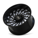 20x12 Cali Off-Road Switchback Black-Gloss Wheel/Rim 5x127 9108-2273BM-1