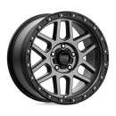 18X9 KMC KM544 MESA Satin Black With Gray Tint 5X150 ET25 wheel/rim-1
